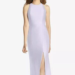 Bella Bridesmaid Satin Twill Dress with Keyhole Back 14 Sample